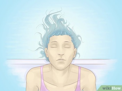 Hogyan mossa el a kék vagy zöld festéket a haj nélkül könnyít