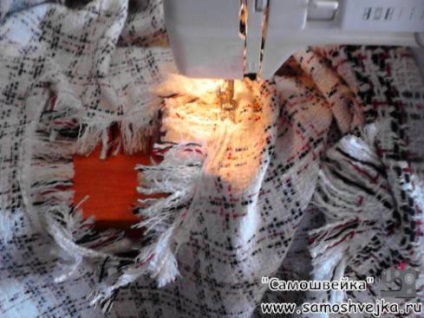 Hogyan varrni egy poncsó béren kívüli kezét - samoshveyka - site rajongóinak varró- és kézműves