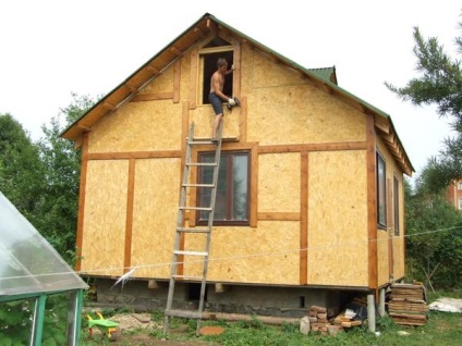 Frame ház - a személyes tapasztalat az építőiparban a frame ház a nyári