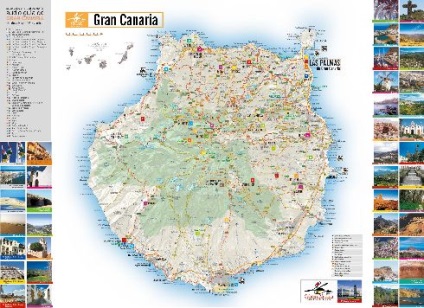 Térkép Kanári-szigetek - Tenerife, Gran Canaria és munkatársai (Tenerife) Térkép Kanári-szigetek - Tenerife, Gran Canaria, stb