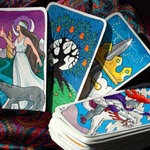 Térképek az igazat jóslás Tarot kártyák