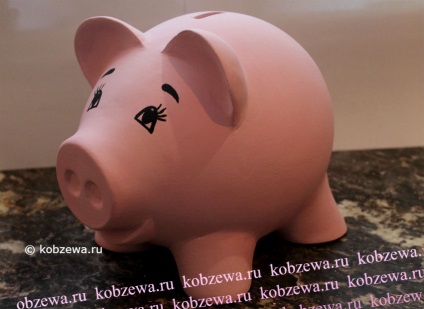 Malacka sertés art stúdió Natalia Kobzeva (agyag) Malacka sertés művészeti stúdió Natalia Kobzeva
