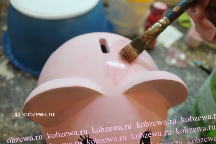 Malacka sertés art stúdió Natalia Kobzeva (agyag) Malacka sertés művészeti stúdió Natalia Kobzeva