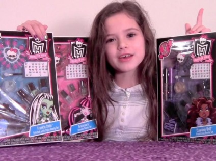 Kozmetikai monster high - a tökéletes ajándék a modern lány