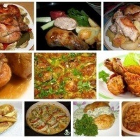 Csirke a hüvely - (több mint 23 receptet) a fotók