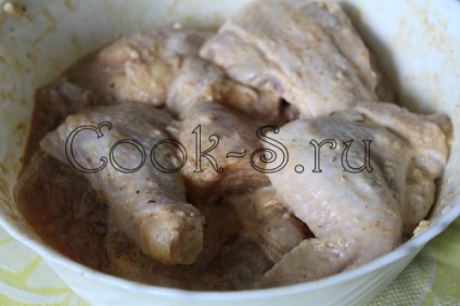Csirke, sült a kemencében - lépésről lépésre recept fotókkal, csirke ételek