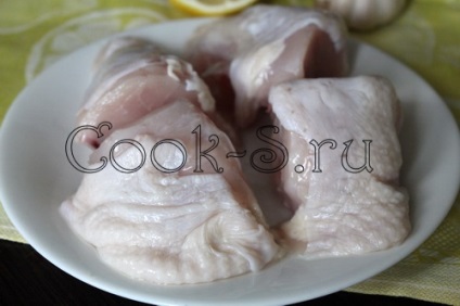 Csirke, sült a kemencében - lépésről lépésre recept fotókkal, csirke ételek