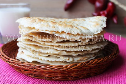 Pita egy serpenyőben recept fotó, magic (pan) Pita egy serpenyőben recept fotó, magic