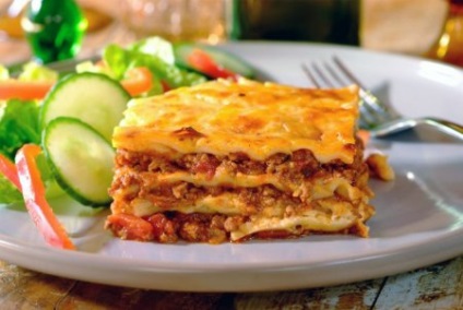 Lasagna hússal otthon - lépésről lépésre receptek fotókkal