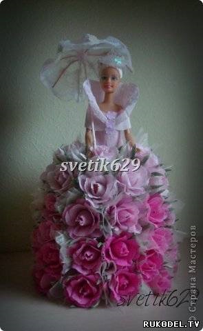 Майстер клас лялька з цукерок - на день народження - подарунки до свят - каталог статей