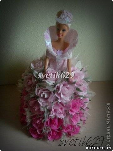 Майстер клас лялька з цукерок - на день народження - подарунки до свят - каталог статей