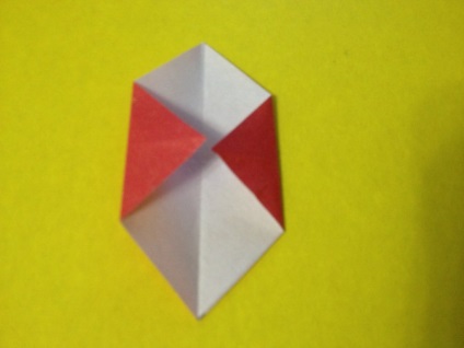 Master-osztály így kártyákat a origami technikával „skarlát virág szeretett anya”