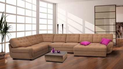 Kárpitozott bútorok kiválasztási kritériumokat, méret, minőség, design, fotó, videó