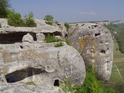 Cave város Eski-Kermen történelem, fotók, térkép