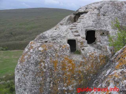 Cave város Eski-Kermen - független utat a Krím