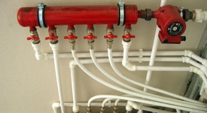Utántöltő vizet fűtőberendezés áramkör és működési elve