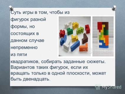 Előadás Pentamino - puzzle szorgalmas (előadás) Előadás Pentamino - puzzle szorgalmas
