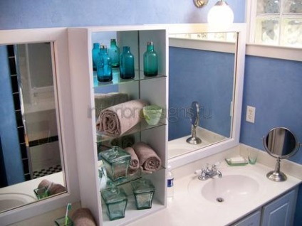 Az egyszerű design a fürdőszobában -, hogyan kell frissíteni a fürdőszoba minimális erőfeszítéssel