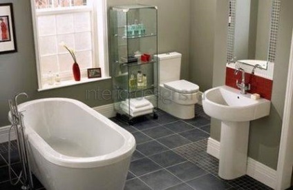 Az egyszerű design a fürdőszobában -, hogyan kell frissíteni a fürdőszoba minimális erőfeszítéssel