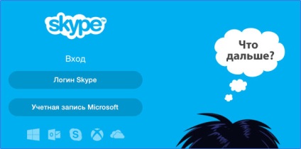 A folyamat a regisztráció a Skype for iPhone, iPad és más
