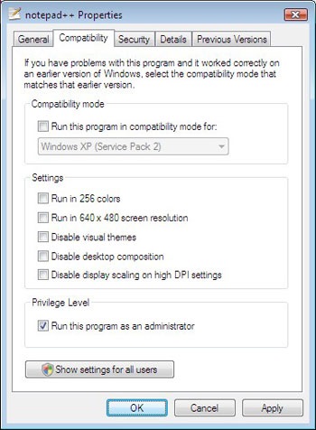 Munka User Account Control (UAC) a Windows Vista - szoftverek (Windows) Munka User Account Control (UAC) a Windows Vista - szoftverek