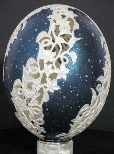 Carving tojáshéj - finom art