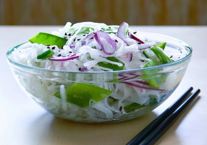 Daikon saláta - hagyományos és új receptek a saláták a daikon