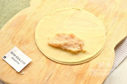Juicy ropogós mellbimbótakaróval csirke recept egy fotó
