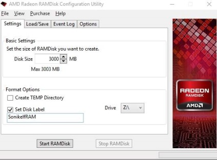 Hozzon létre egy lemez memória windows amd ramdisk - figyelmét a (RAM) Hozzon létre egy lemezt memória windows amd ramdisk - és jegyzetek