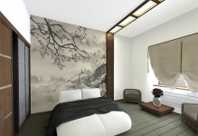 A japán stÃlusú, design és a fotó a kezüket, belsÅ