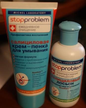 Stopproblem szalicilsav krém zsíros és érzékeny bőrre