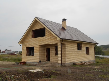 Házak építése tégla építési tégla házak