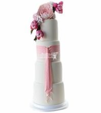 Esküvői torták dekorációk - Cake egy íj, rendelni Moszkvában, alacsony áron!