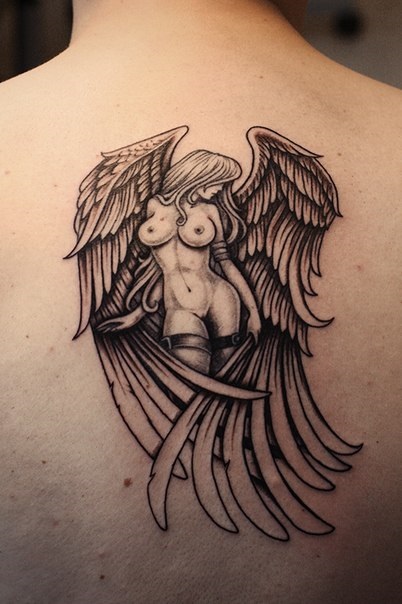 Татуювання ангел значення у дівчат, хлопців, на зоні