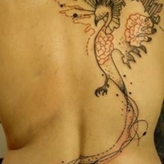 Tattoo Firebird - érték tetoválás minták és képek