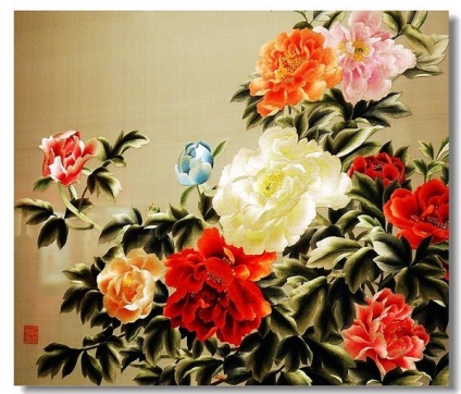 Hagyományos Suzhou hímzés az értékes selyem festés selyem