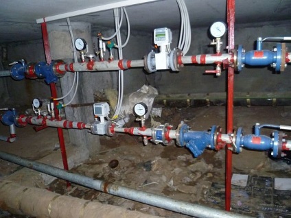 Szerelési obschedomovogo counter hideg vízzel áramkör leírása