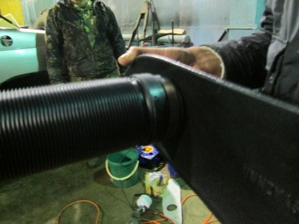 Telepítése snorkel egy UAZ-Patriot - kulibinsk csapat