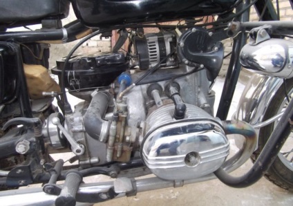 generátor eszköz számát egy motorkerékpár Ural - a motorkerékpár
