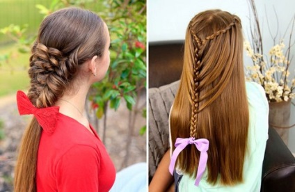 Вибираємо гарні зачіски для дівчаток на випускний в дитячому саду і в школу - фото, ідеї