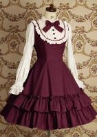 Minta dress „Lolita” 42-62, ruha mintás 2013-2014, minták bolt varrás, varr magának