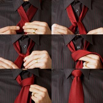 Windsor csomót, vagy hogyan lehet a legjobban nyakkendőt kötni