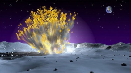A hold sújtotta a legnagyobb rekordot meteorit - szem bolygók (bejelentett) A hold sújtotta a legnagyobb rekordot meteorit - A világ szeme