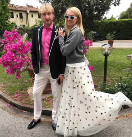 Yana Rudkovsky és Evgeni Plushenko készül esküvőre