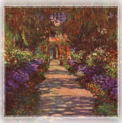 Japánkert Claude Monet