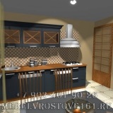 Rendelés konyha kialakítása, konyha kialakítása a tervező Rosztovban