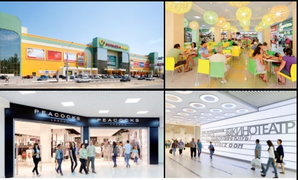 Branding bevásárlóközpontok - fejlesztési koncepció és elhelyezése a bevásárló központ és bevásárlóközpont