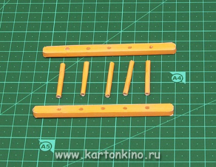 Papírbaba lépcsők lakás (lépcsők) Papírbaba lépcsők lakás