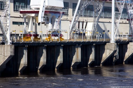 Cheboksarskaya HPP - jelentés (HPP-levegő átmenetek OSG) Cheboksary erőmű - jelentés