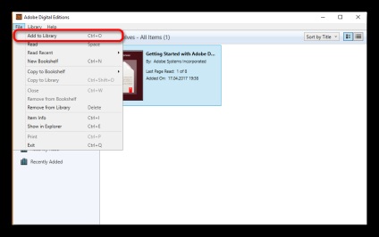 A nyitott epub (Adobe Digital Editions) A nyitott epub